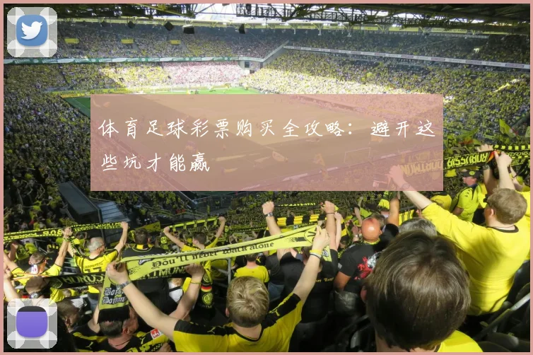 体育足球彩票购买全攻略：避开这些坑才能赢