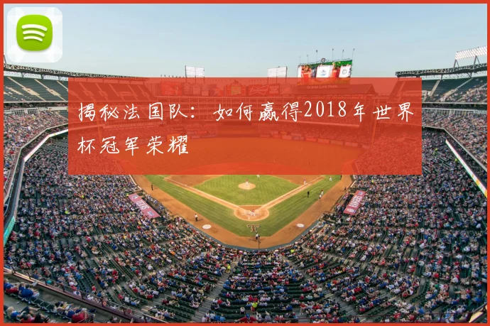 揭秘法国队：如何赢得2018年世界杯冠军荣耀
